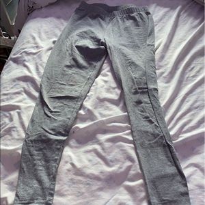 girls leggings, size-M 7-9, brand-Target, color- grey